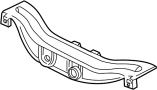 View Suspension Subframe Crossmember (Rear) Full-Sized Product Image