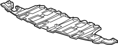 13346454 Radiator Support Splash Shield (Front, Upper, Lower)