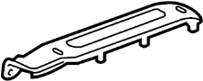 View Bracket. Panel. Instrument. Support. (Upper, Lower) Full-Sized Product Image