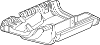 Image of Shield. Tank. Fuel. F/TNK. Skid Plate. A heavy steel Plate. image for your 2022 Chevrolet Tahoe    