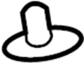 View Retainer, Hood INSL.  Full-Sized Product Image