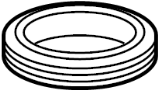 View Insulator. Grommet. Engine. Cover. Air. (Front, Rear, Upper, Lower) Full-Sized Product Image