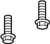 View Bolt. Mount. (Front, Rear, Upper, Lower) Full-Sized Product Image