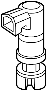 View Solenoid. Canister. Vapor. Purge. Vent.  Full-Sized Product Image