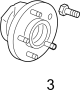 View Wheel Lug Stud Full-Sized Product Image