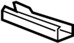 23244556 Seat Track Cover
