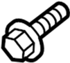 View Bolt. (Front, Rear, Upper, Lower) Full-Sized Product Image