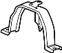 Image of Exhaust System Hanger Bracket. Pipe Bracket. (Front). Exhaust Bracket. Exhaust. image