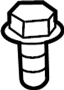Suspension Strut Mount Bolt