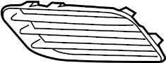 Fog Light Trim (Front)