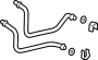 View HVAC Heater Hose Outlet Tube Full-Sized Product Image