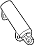 View Glove Box Support Full-Sized Product Image