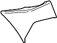 Door Mirror Trim Ring (Lower)