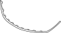 42733037 Grille Molding (Lower)