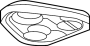 Image of Bracket. Radiator. (Front, Upper, Lower). Bracket used for the. image for your 1999 GMC Sierra 1500 SLT Extended Cab Pickup Stepside  