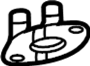 12666899 Gasket. Pipe. Coolant. Engine. Bypass Hose. Cooling System Crossover Line.