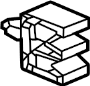 View Transmission Oil Cooler Line Clip Full-Sized Product Image