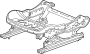Seat. Frame. (Front). Rails to which the Seat.