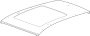 42749191 Roof Panel (Right, Front)