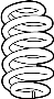 42743541 Coil Spring (Rear)