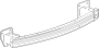 60008484 Bar Assembly - Bumper IMP. Impact Bar. (Rear)
