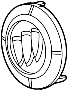 89045663 Grille Emblem