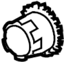 View GEAR. TIMING. CRANKSHAFT. Sprocket. Engine.  Full-Sized Product Image