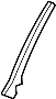 Image of Body A-Pillar Reinforcement (Front, Upper) image for your 2019 Chevrolet Spark   