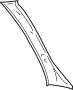 15158042 Body A-Pillar Trim Panel (Front)