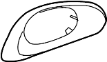 15176947 Interior Door Handle Trim (Front)