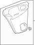 15204864 Door Interior Trim Panel (Rear)