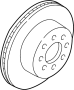 15134671 Disc Brake Rotor (Rear)