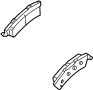 19149111 Disc Brake Pad Set (Rear)