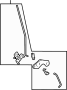 15134741 Bellcrank Assembly - Liftgate LKG Rod.