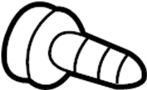 9439259 Turn Signal Light Socket Bolt