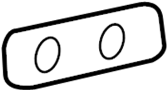 View Exhaust Gas Recirculation (EGR) Valve Gasket Full-Sized Product Image