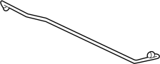 Image of Power Steering Line (Right) image for your 2009 GMC Savana 2500   