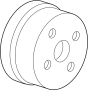 View Engine Water Pump Pulley Full-Sized Product Image