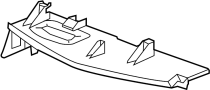 22839792 Radiator Support Baffle (Upper)