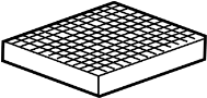 View Cabin Air Filter Full-Sized Product Image