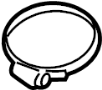 Image of Engine Air Duct Clamp image for your Cadillac CT6  