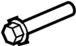 View Bolt. Crankshaft.  Full-Sized Product Image