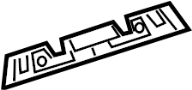 96875862 Seat Back Frame Bracket (Rear, Upper)