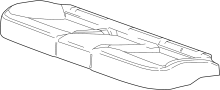 22871957 Seat Cover (Lower)