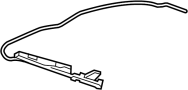 13248905 Sunroof Guide Jaw (Right, Front)