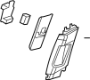 23208052 Door Pillar Post Trim Set (Upper)