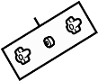 View Sphere. Kit. Steering. Shaft. Column Tube. Universal Joint. (Lower) Full-Sized Product Image