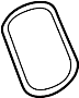 25659737 Fuel Filler Neck Seal. Fuel Pocket Gasket. Housing Gasket.