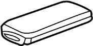 Image of Seat Armrest Cover (Front) image for your 2020 Chevrolet Corvette   
