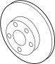 View Disc Brake Rotor (Rear) Full-Sized Product Image 1 of 2